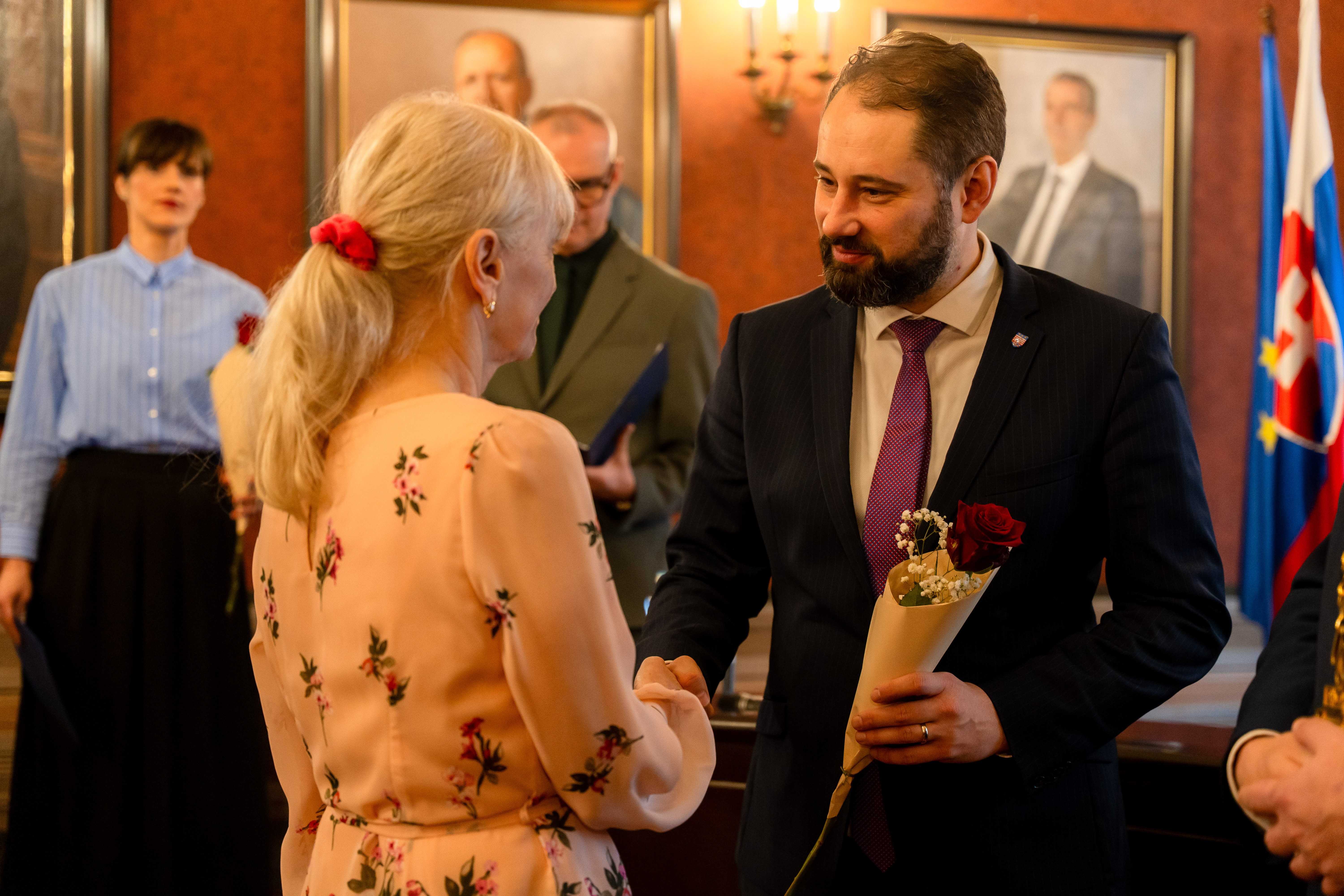 Novorocne prijatie jubilantov Magistratu mesta Kosice-84